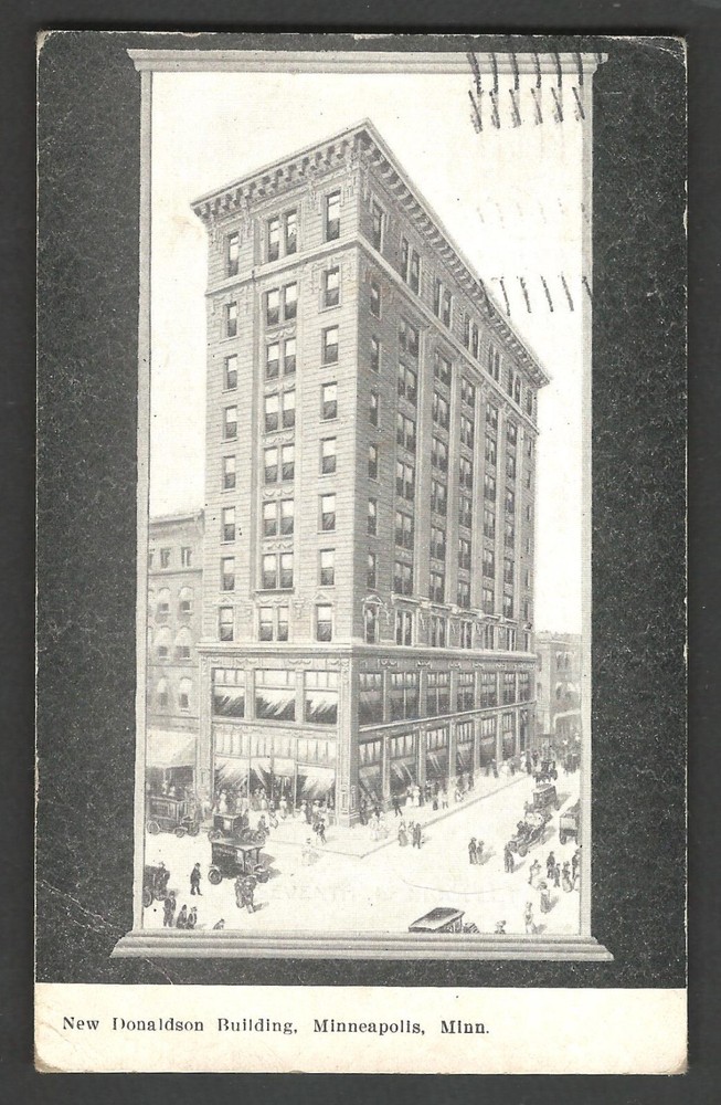 MINNEAPOLIS MINNESOTA New Donaldson Building 1909 Divided Back Postcard