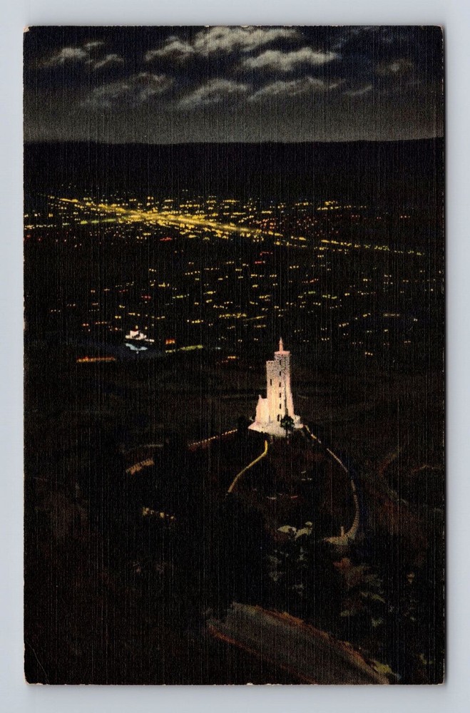 Colorado Springs CO-Colorado, Will Rogers Shrine of the Sun, Vintage Postcard