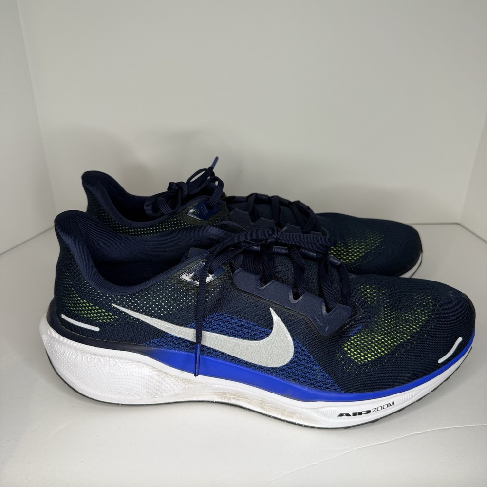 Nike Air Zoom Pegasus 41 Men's Road Running Shoes Size 13 Midnight Navy
