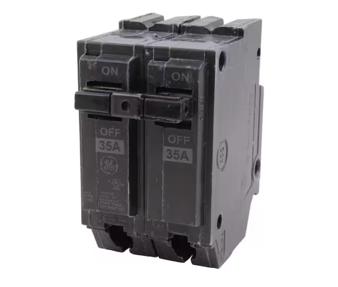 GE Q‑Line 35 Amp 2‑Pole Circuit Breaker – THQL2135