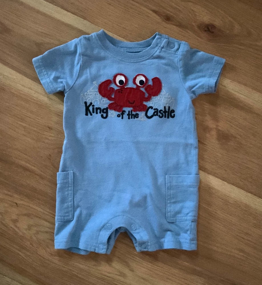 Jumping Beans Baby Boy Summer Romper Size 3 Months