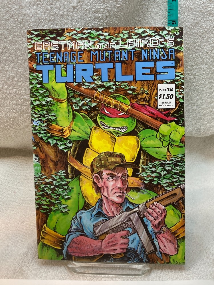 Teenage Mutant Ninja Turtles #12 (Mirage Studios October 1987) Nice But Ungraded