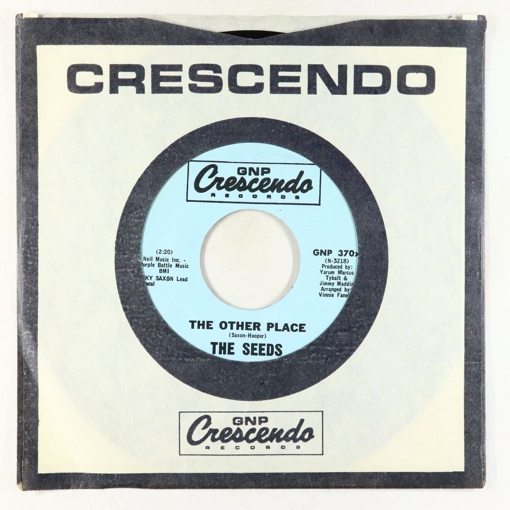 Garage 45 - Seeds - The Other Place/Try To Understand - GNP Crescendo VG++
