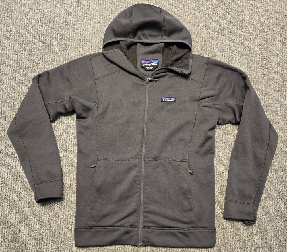 Patagonia Crosstrek mens gray fleece zip hoody for $169
