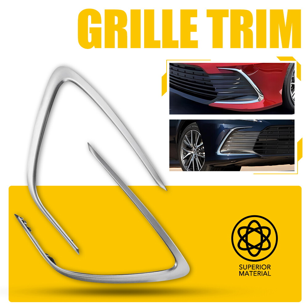Fit 2021-2023 Toyota Camry LE XLE Front Bumper Grille Grill Strip Trim I