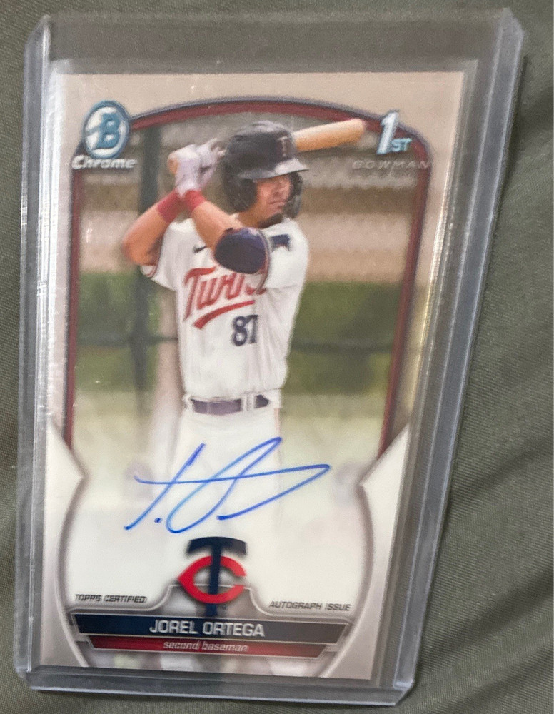 Topps 2023 Autograph 8-Card Lot Bowman Chrome/Inception RC Refractor #'d