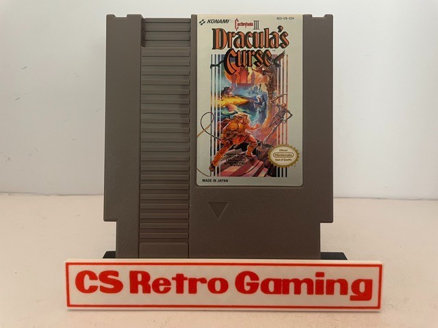 Castlevania III: Dracula's Curse (Nintendo NES) Authentic Cleaned Tested Working