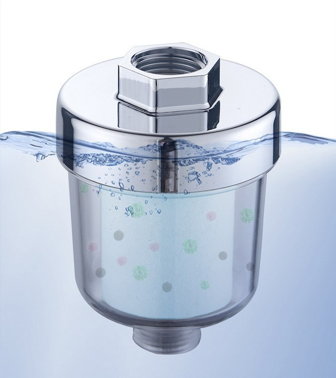 Shower Filter with Replaceable Filter Cotton Easy Installation and Use