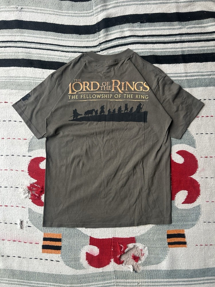 Vintage 2001 Lord Of The Rings The Fellowship Of The Ring Crew T Shirt Men’s L