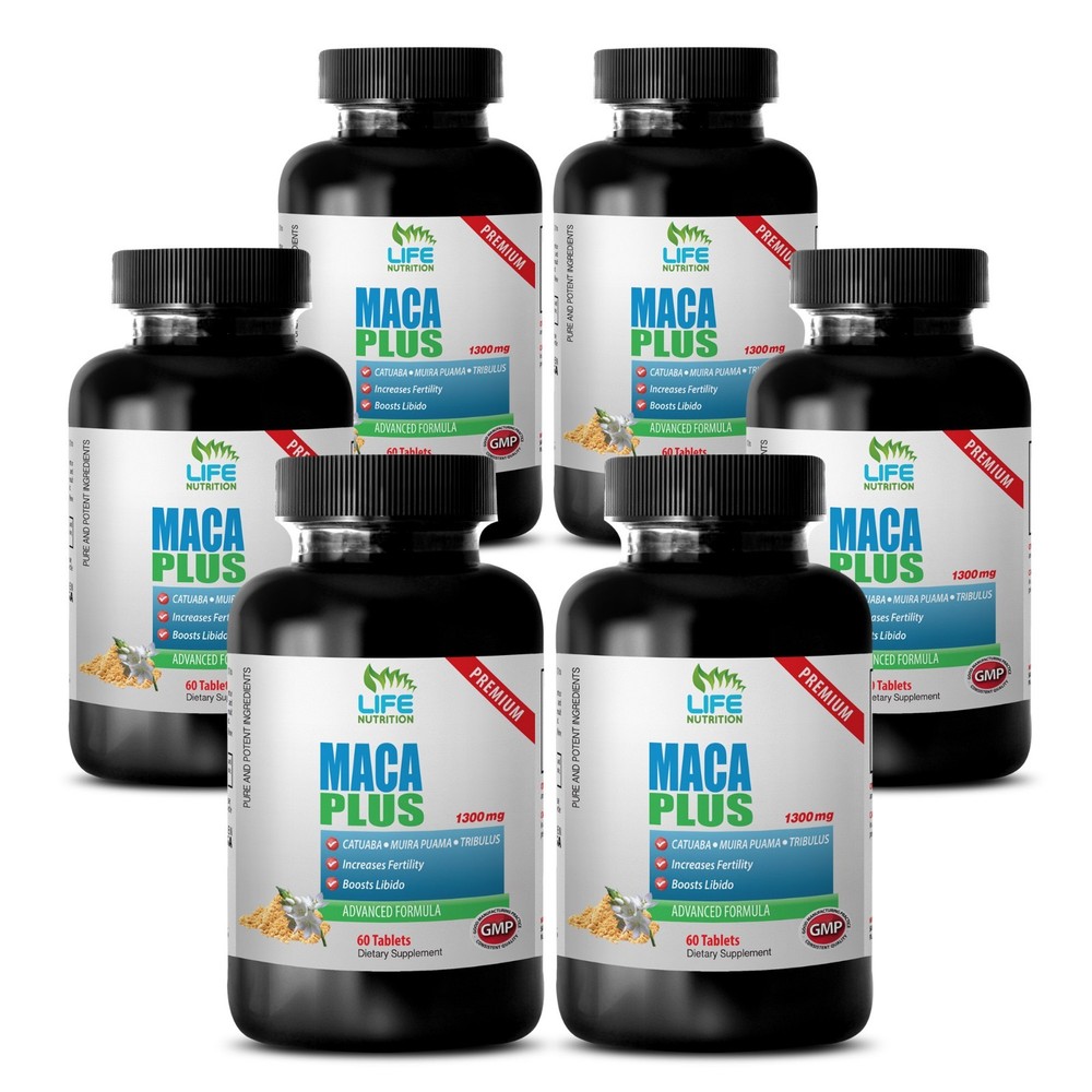 American Ginseng - Maca Premium 1275mg - Orchic Substance, Boron Citrate  6B