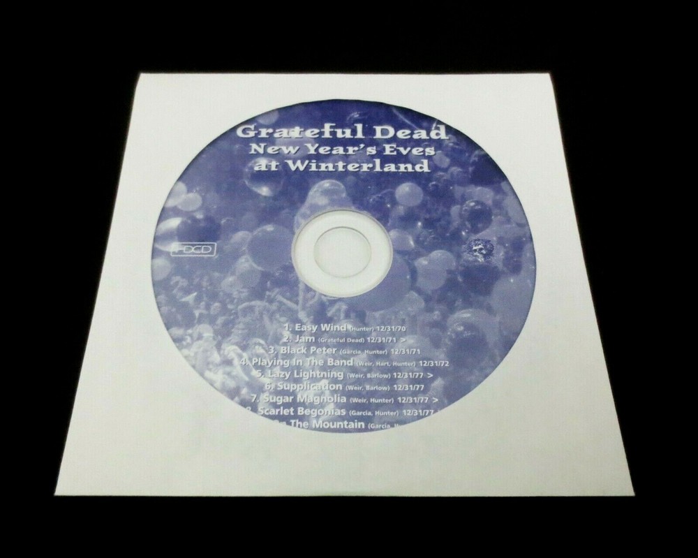 Grateful Dead New Year's Eves at Winterland Bonus Disc CD 1970 1977 Jerry Garcia