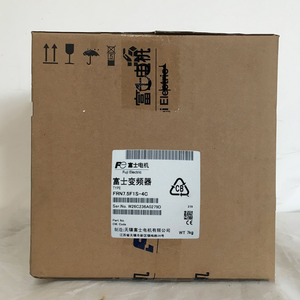 1PC NEW  FUJI Inverter FRN7.5F1S-4C 7.5KW 3P 380V 50Hz/60Hz Via DHL or FedEx