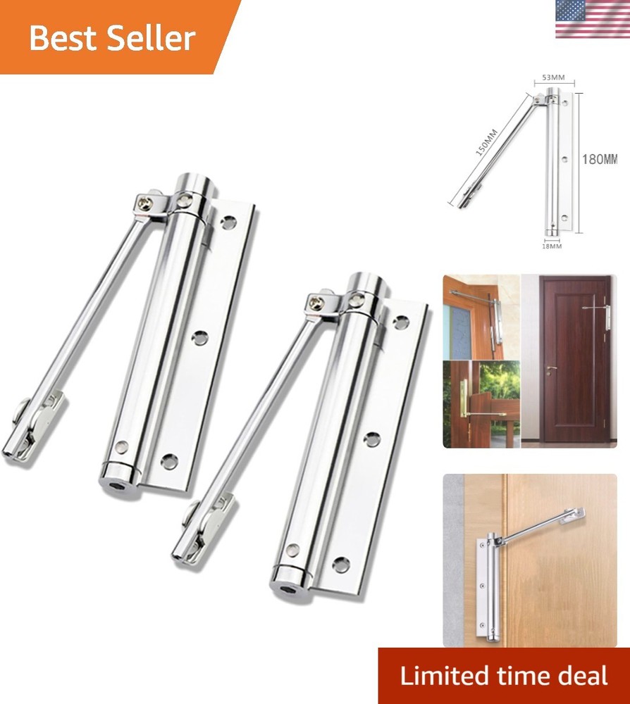 Easy-Install Stainless Steel Door Closer for Residential & Commercial Needs