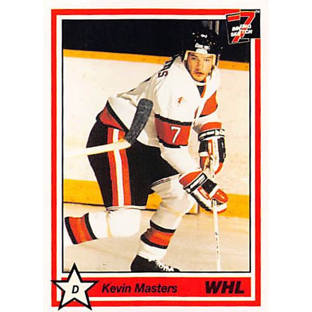 1990-91 7th Inning Sketch WHL #147 Kevin Masters