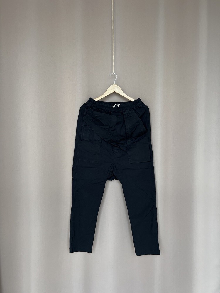 Rick Owens Drkshdw Black FAUN Pants S/S 13 Made in Italy Size US 36