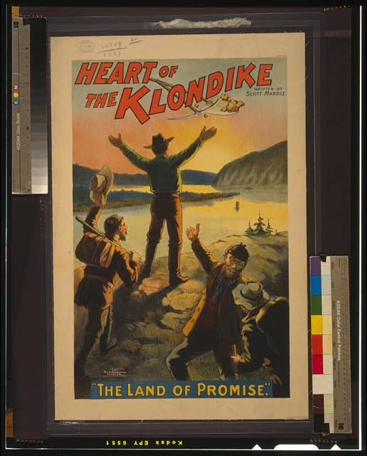 Photo:Klondike Gold Rush 1890s Heart of the Klondike Poster Scott Marble