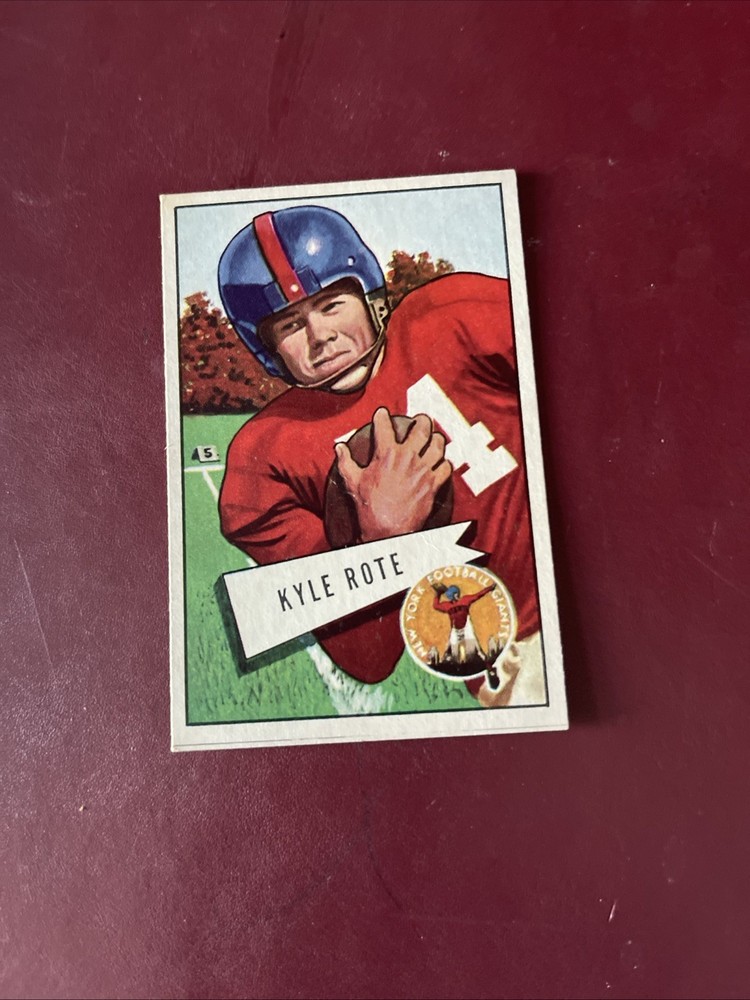 1952 Bowman Large Kyle Rote #28 (RC)(SP)
