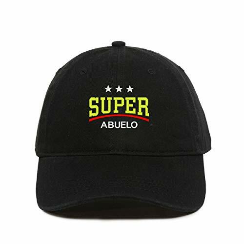 Super Abuelo Dad Baseball Cap Embroidered Cotton Adjustable Dad Hat-image