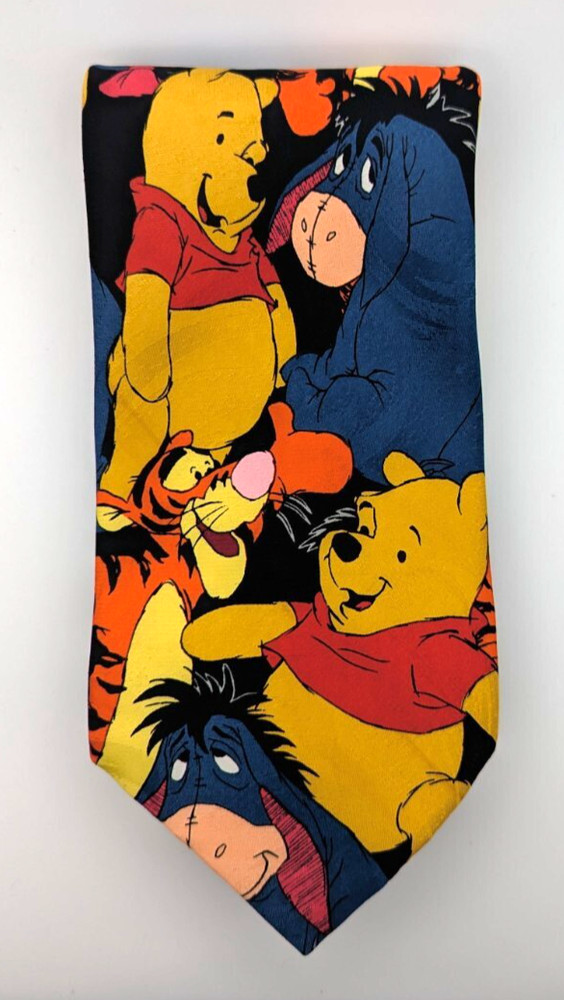 Disney Winnie The Pooh Tigger & Eeyore Necktie by Exquisite Apparel
