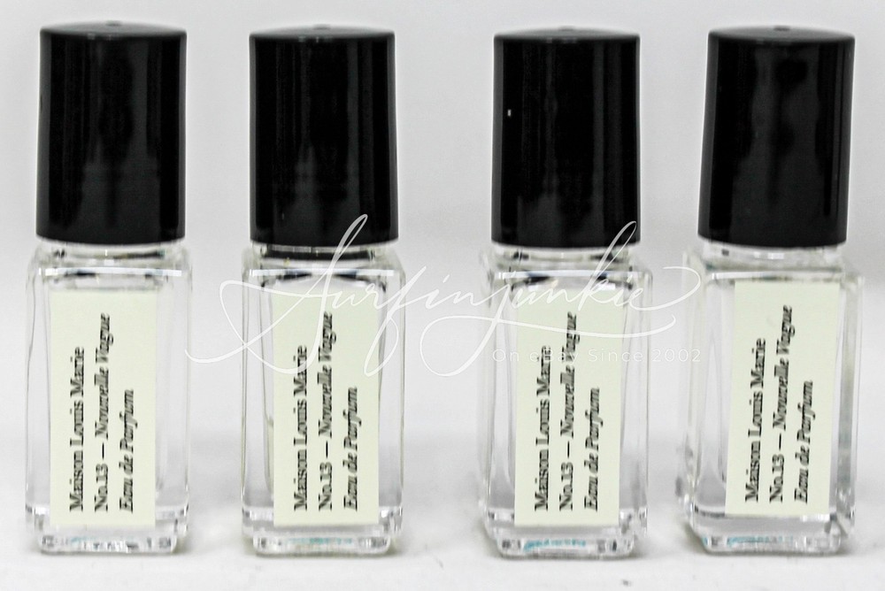 Maison Louis Marie No 13 Nouvelle Vague Eau De Parfum Perfume Mini Rollerball 4p
