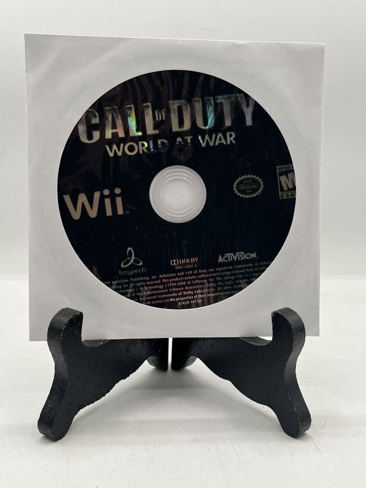 Call of Duty: World at War (Nintendo Wii, 2008) Game Only