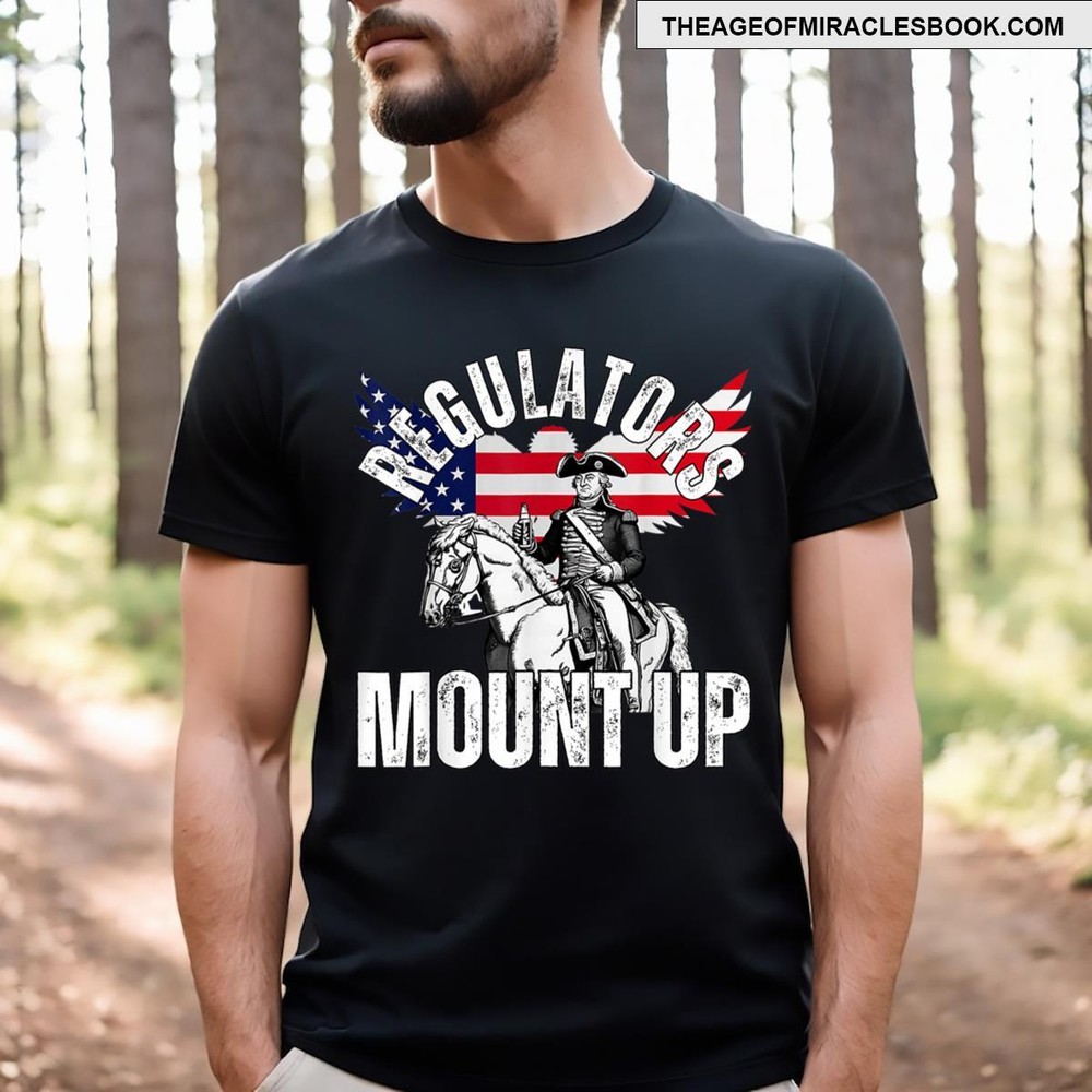 Regulators Funny 4th Of July Party Independent Day Eagle T-shirt