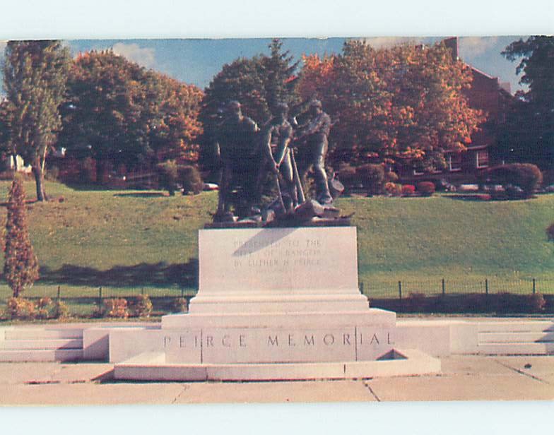 Pre-1980 MONUMENT SCENE Bangor Maine ME F2606