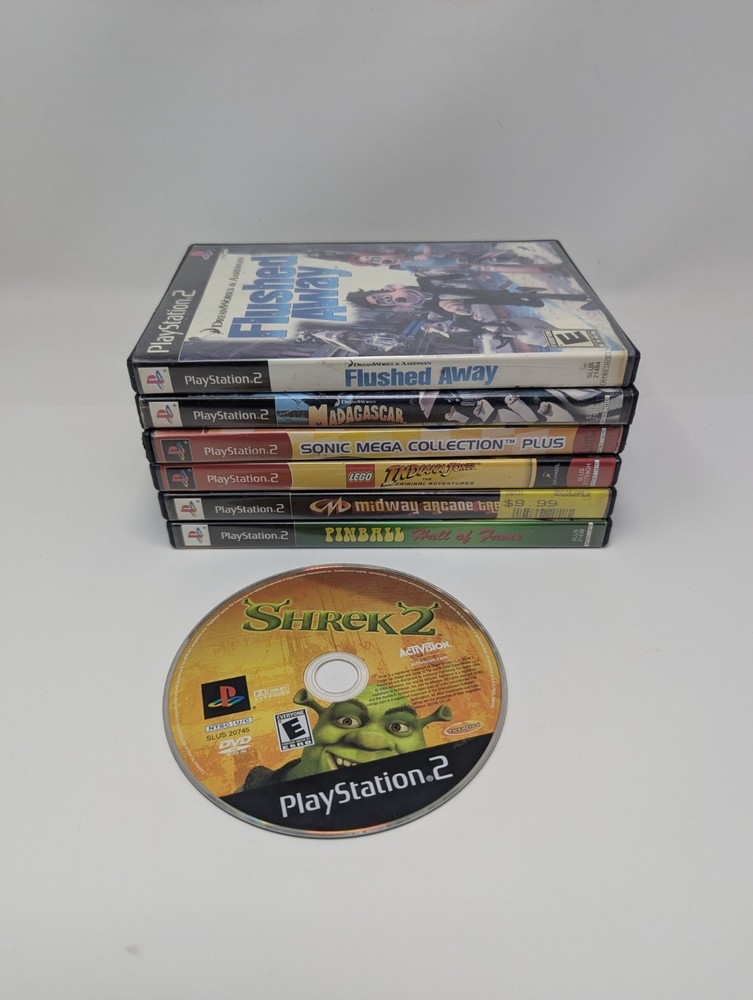 Sony PlayStation 2, PS2 Games, Lot of 7