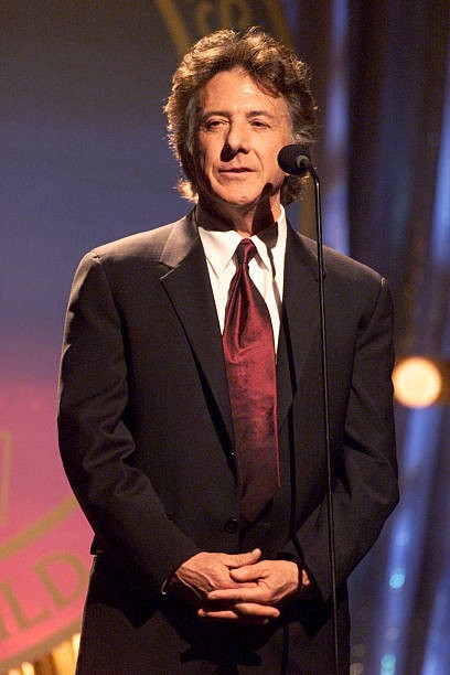 Dustin Hoffman received the Barrymore Award 3rd Hollywood Makeup A- Old Photo 2
