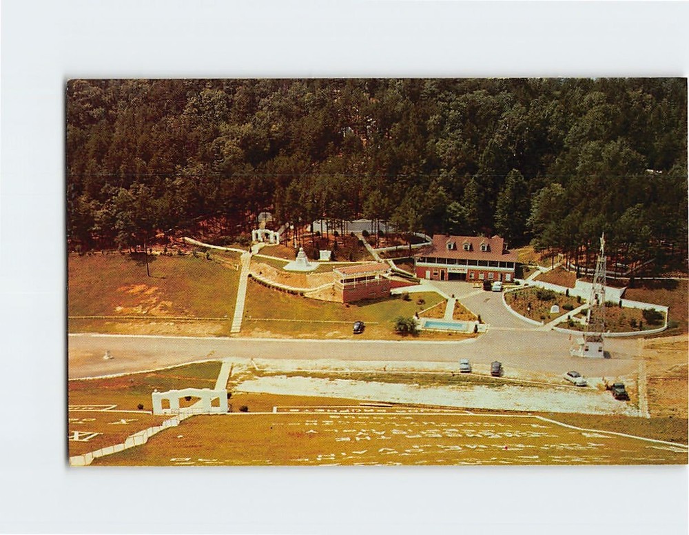 Postcard Bird's Eye View Fields of the Wood Cherokee County North Carolina USA