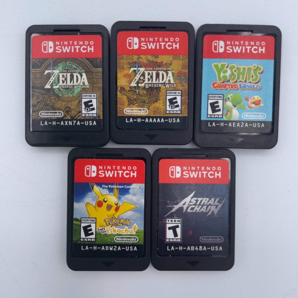 Lot of 5 Nintendo Switch Games