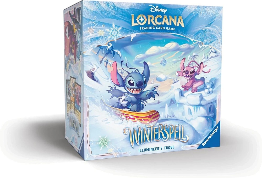 Disney Lorcana Tcg: Winterspell Illumineer's Trove Box Sealed