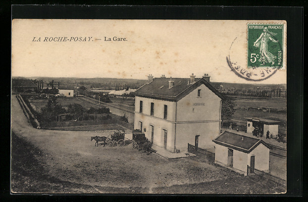 La Roche-Posay CPA La Gare 1908 Skincare  