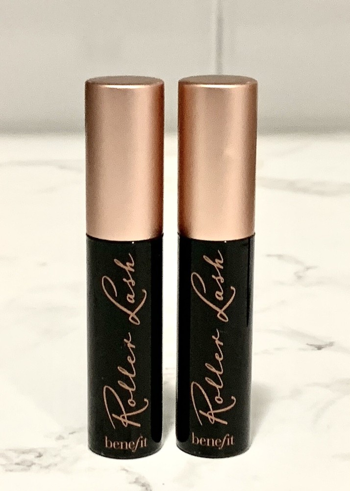 2X BENEFIT Roller Lash Super-Curling & Lifting Black Mascara Travel Size 0.1 oz