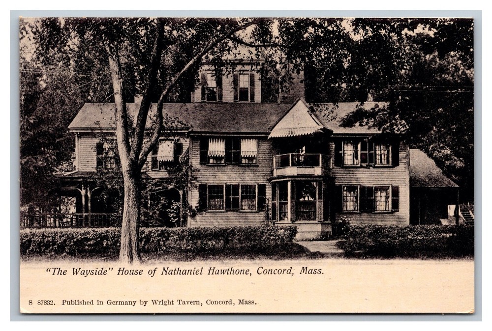 Concord MA Massachusetts Nathaniel Hawthorne House 