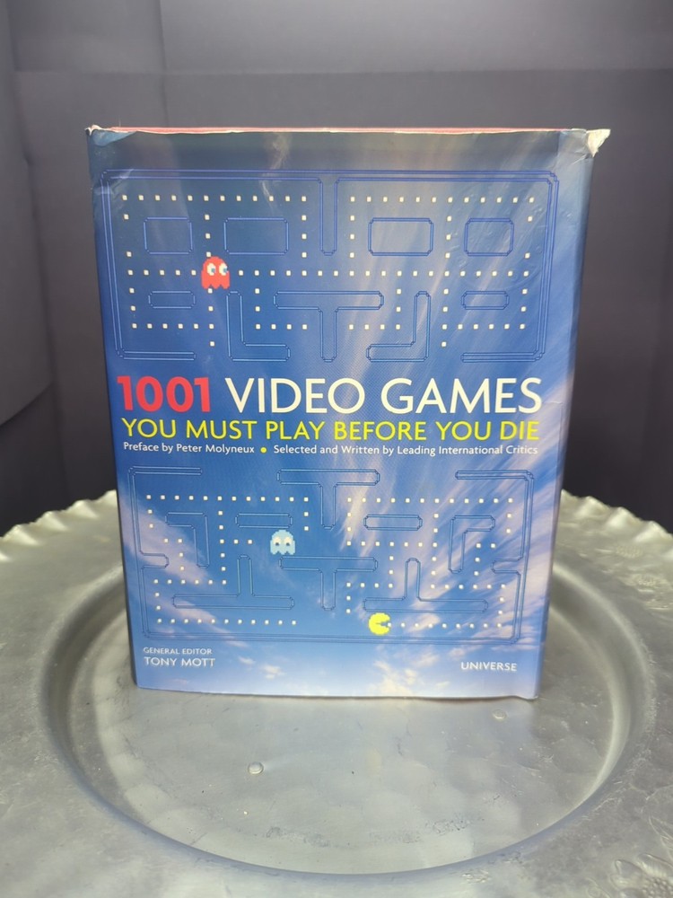 1001 Video Games You Must Play Before You Die – Tony Mott (Hardcover, Used, DJ)