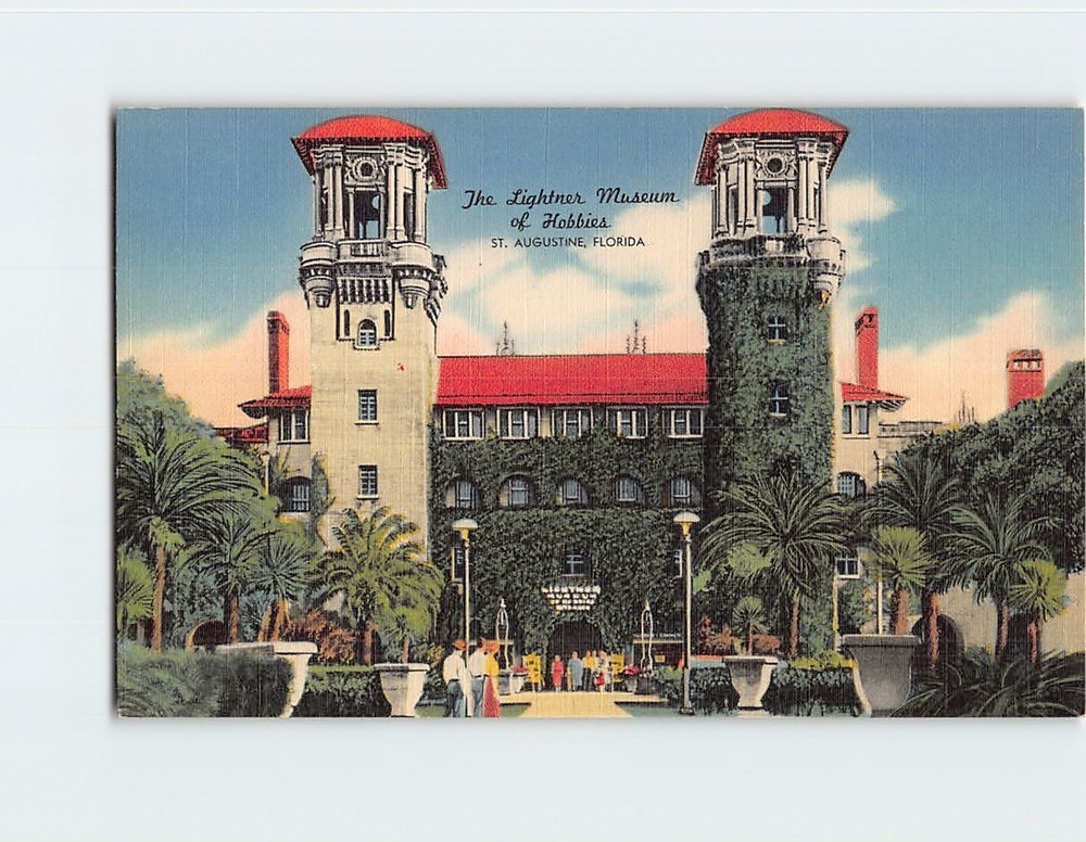 Postcard The Lightner Museum of Hobbies St. Augustine Florida USA