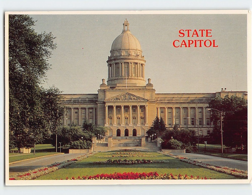Postcard Kentucky State Capitol Building Frankfort