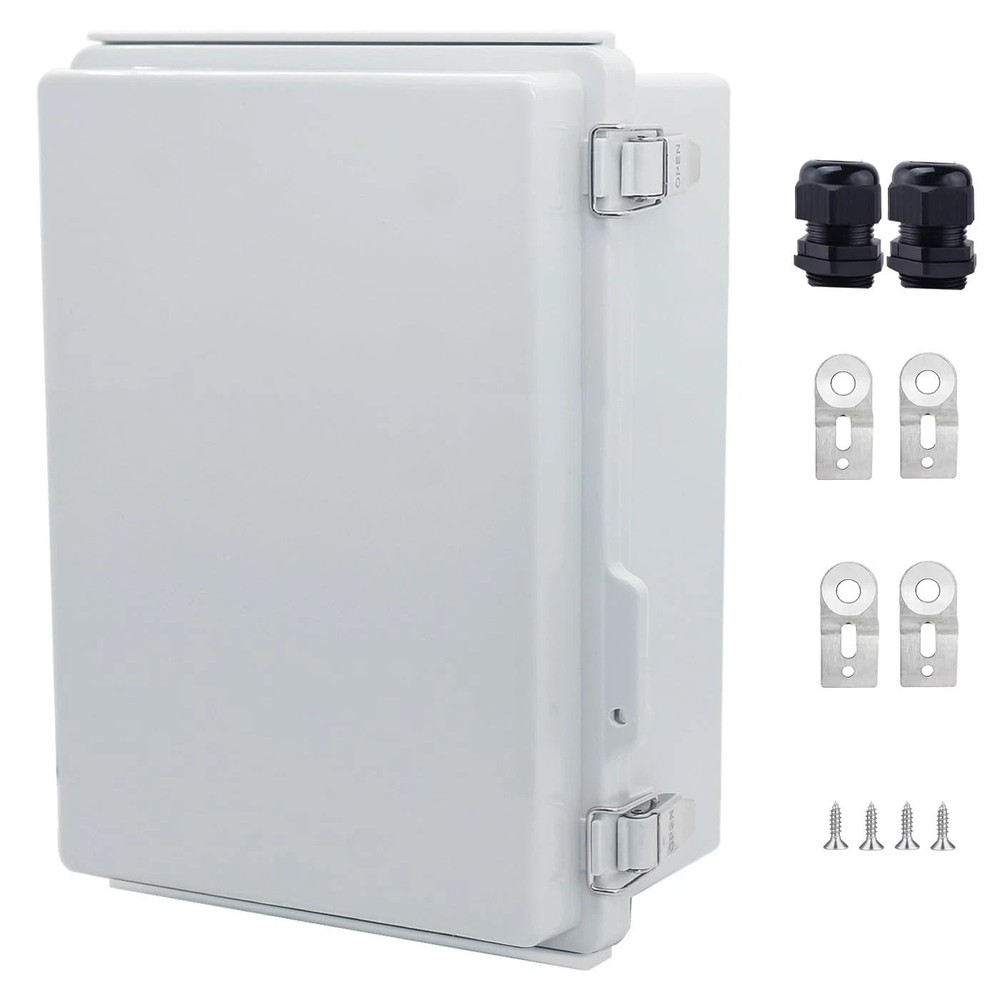 IP67 Waterproof Junction Box, ABS Plastic Electrical Enclosure with Stainless...-image