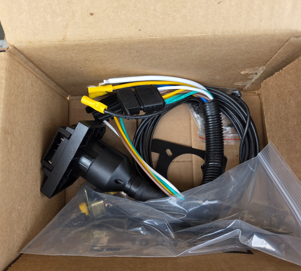 7 way trailer wiring harness for wireless brake control
