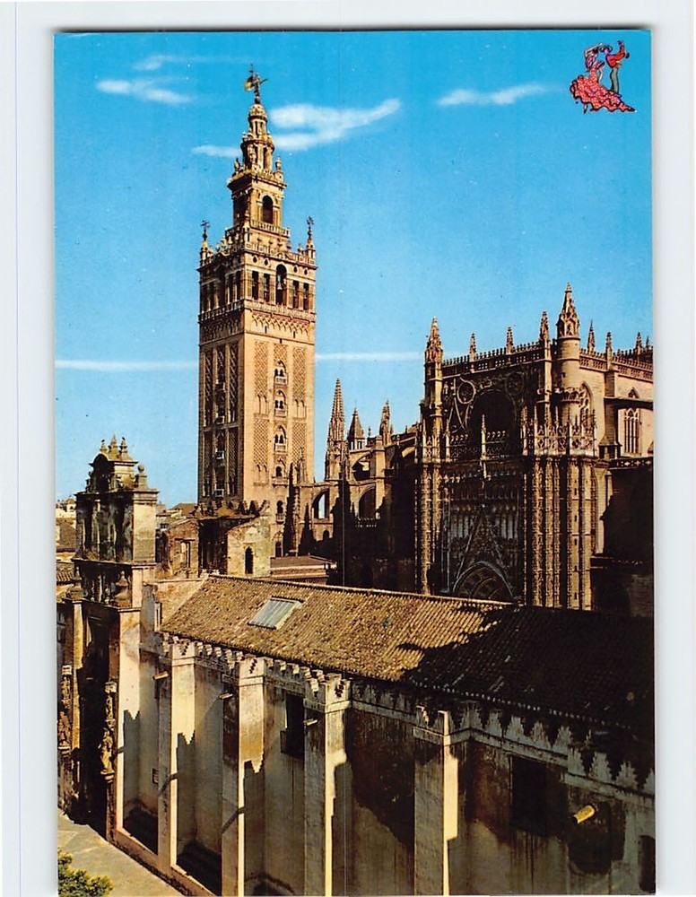 Postcard La Giralda Seville Spain