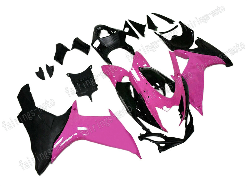 Black Pink Fairing Kit for 2011-2023 GSXR 600 750 ABS Injection A30