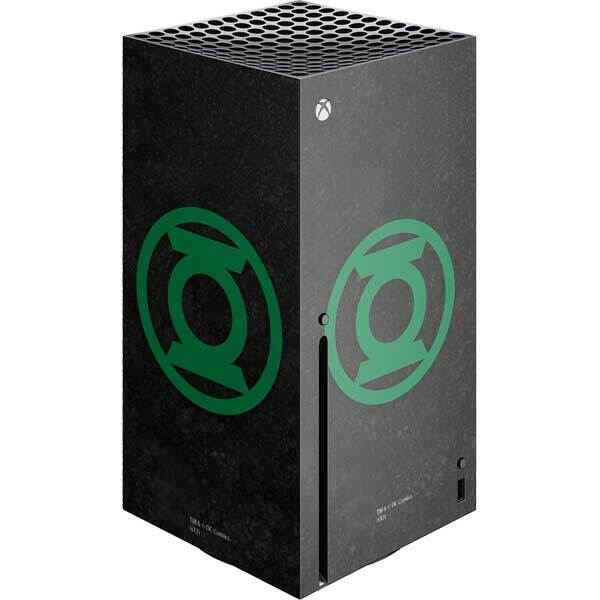DC Comics Green Lantern Xbox Series X Console Skin - Green Lantern Logo Black
