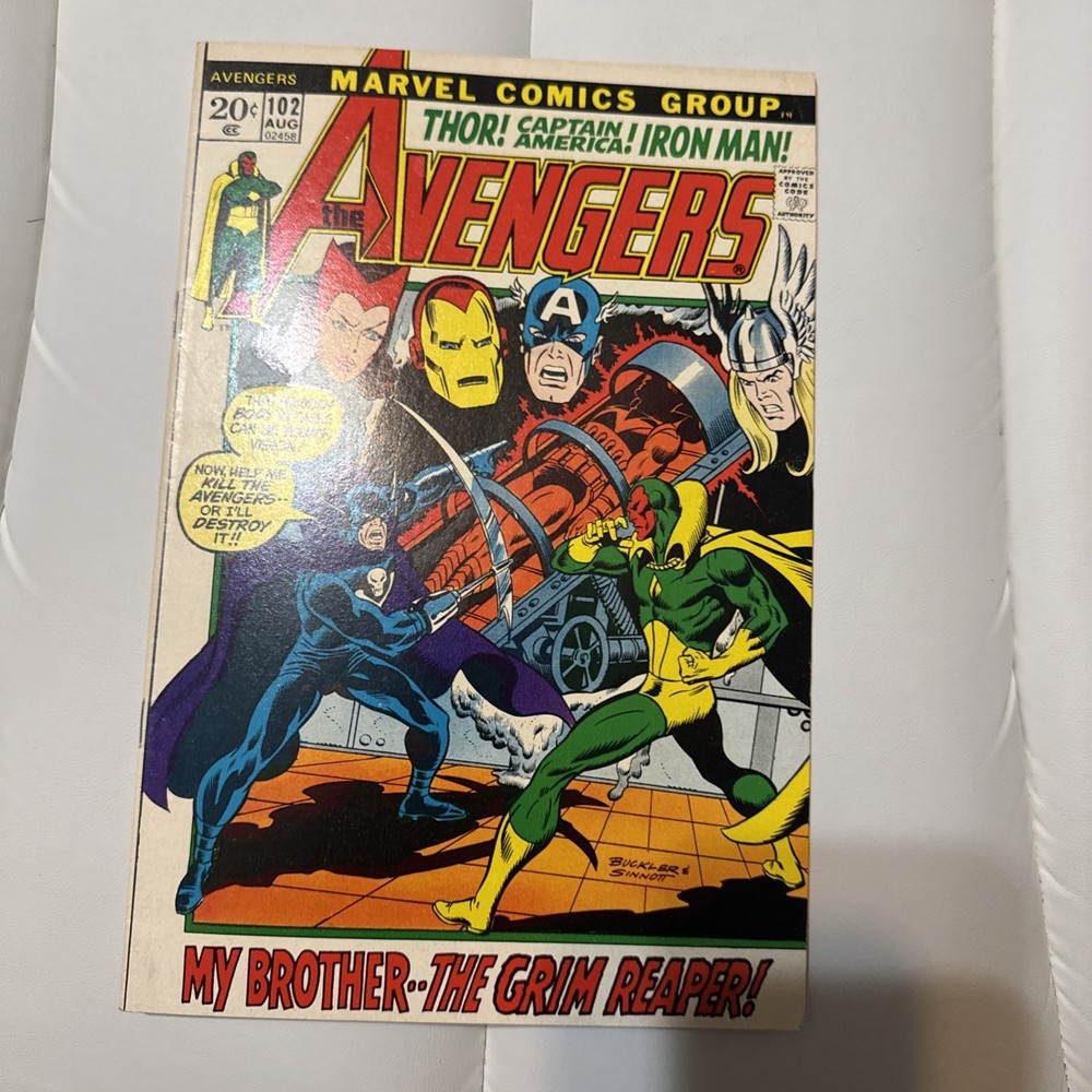 The Avengers #102 (Marvel Comics August 1972)