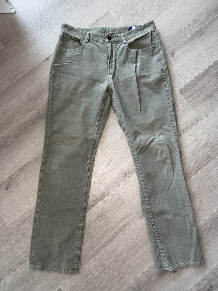 Vineyard Vines Corduroy 5-Pocket Pants Mens 32x32 Gray Cotton Straight Leg