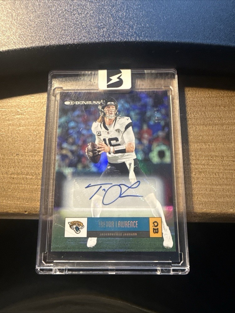 Trevor Lawrence 2025 Donruss  Auto /25 Jaguars 🔥 SSP