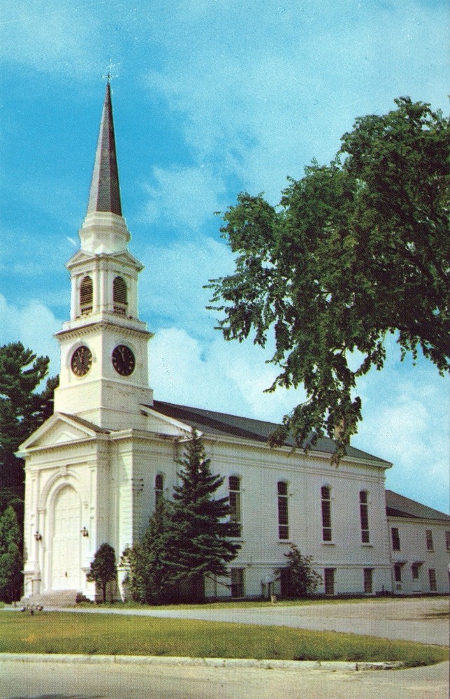 Congregational Church, Wilmington, MA 1960’s Postcard