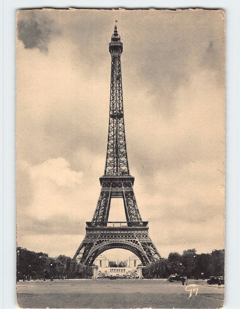 Postcard La Tour Eiffel et le Palais du Chaillot Paris France