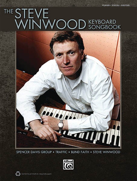Steve Winwood Keyboard Songbook Piano Sheet Music Guitar Chords Songs Book