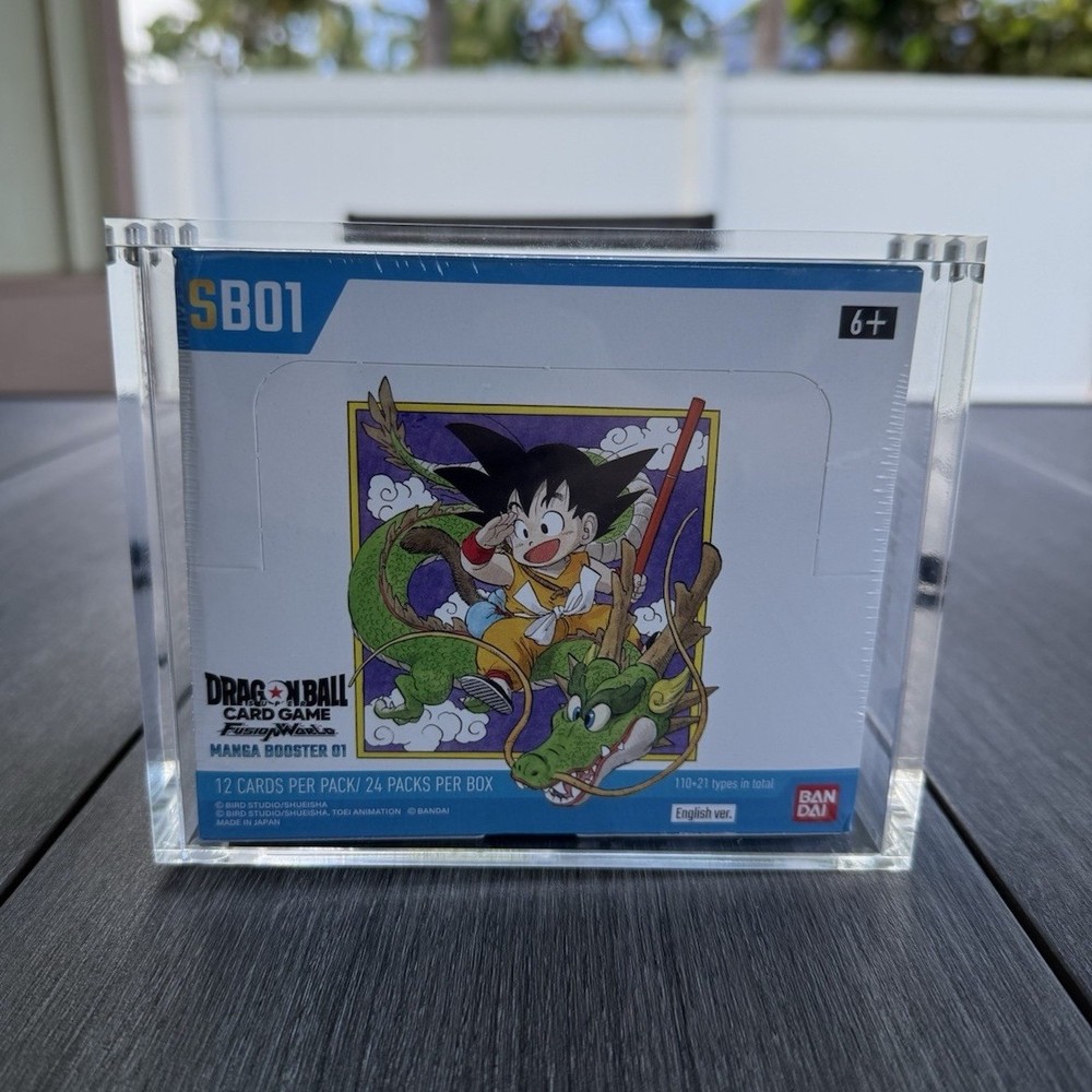 Bandai Namco Dragon Ball Super Card Game Manga Booster 01 SB01 Box English